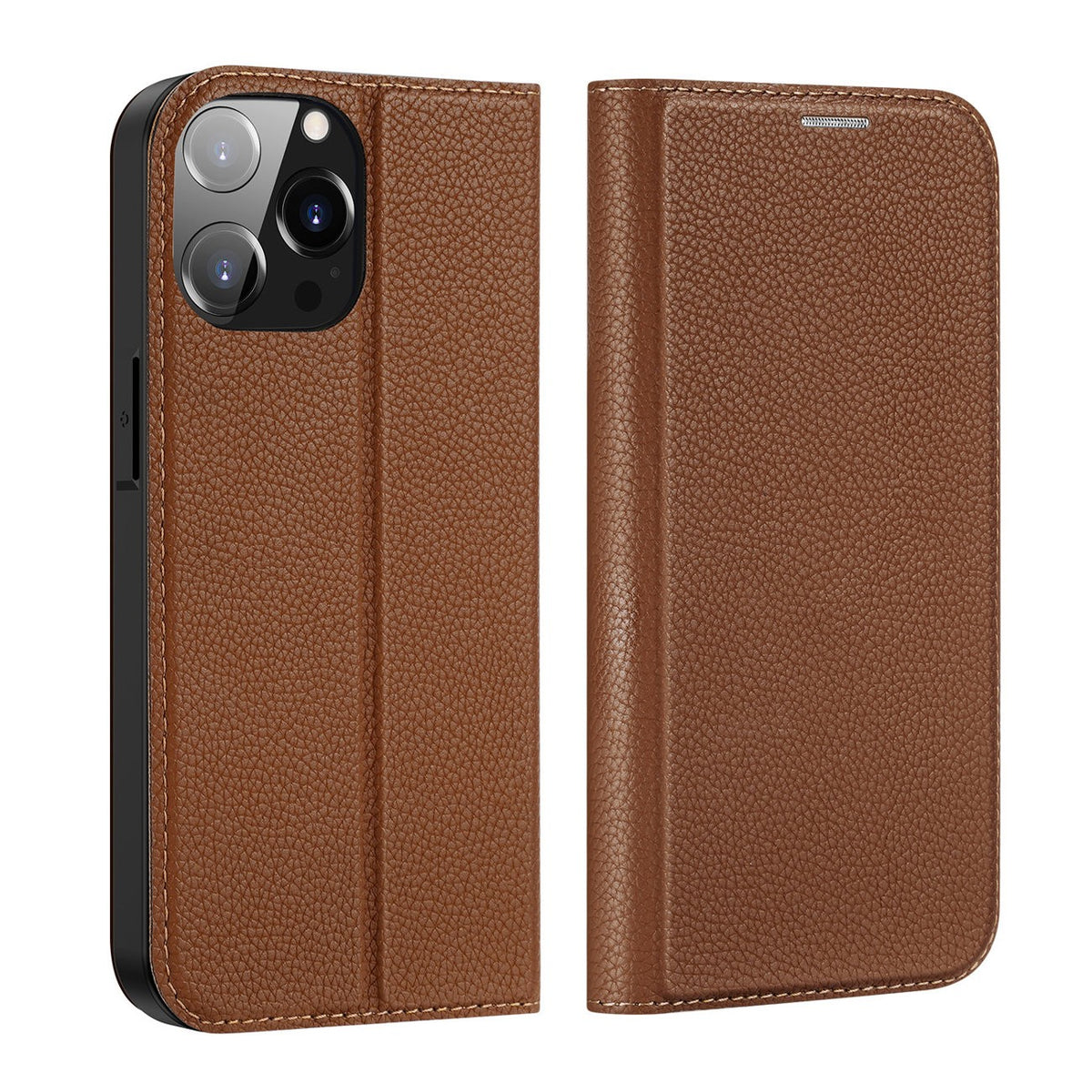 Ümbris kaanega Dux Ducis Skin X2 Samsung Galaxy A34 (pruun)