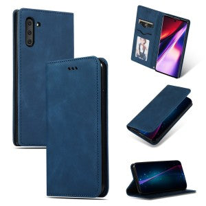 Ümbris kaanega "Business Style" Xiaomi Redmi 12 / Redmi Note 12R / Poco M6 Pro 5G (sinine)