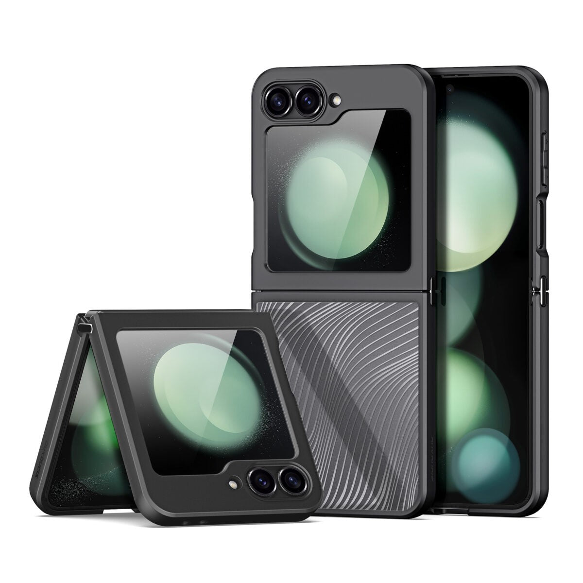 Ümbris Dux Ducis Aimo Samsung Galaxy Z Flip 6 (läbipaistev / must)