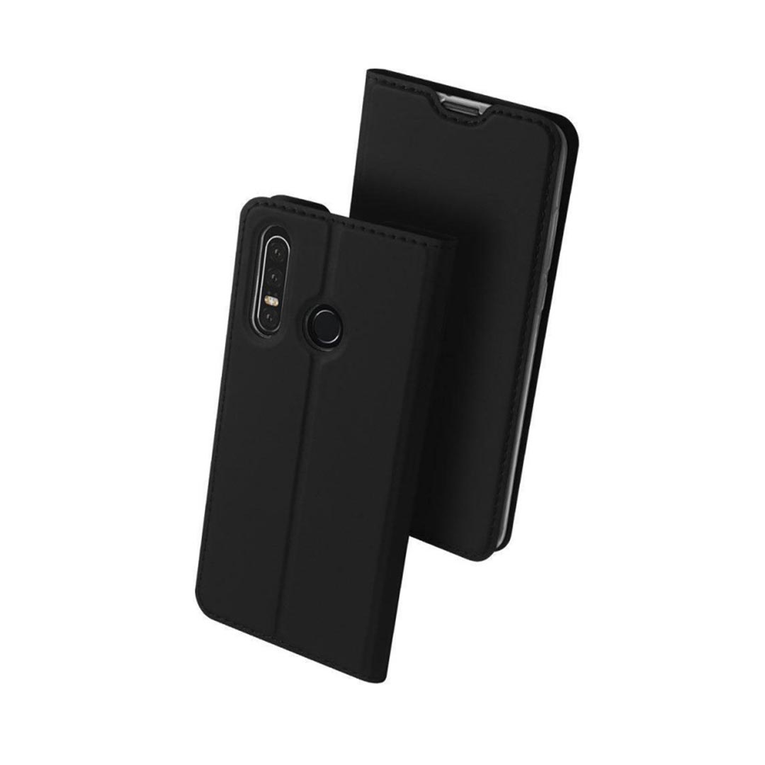 Ümbris kaanega Dux Ducis "Skin Pro" Huawei P30 Lite (must)