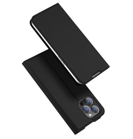 Ümbris kaanega Dux Ducis "Skin Pro" Xiaomi Redmi 12 / Redmi Note 12R / Poco M6 Pro (must)