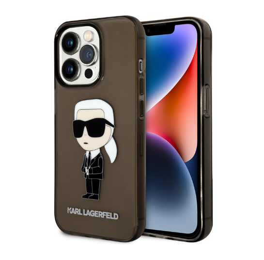 Ümbris Karl Lagerfeld KLHCP14LHNIKTCK iPhone 14 Pro (must)