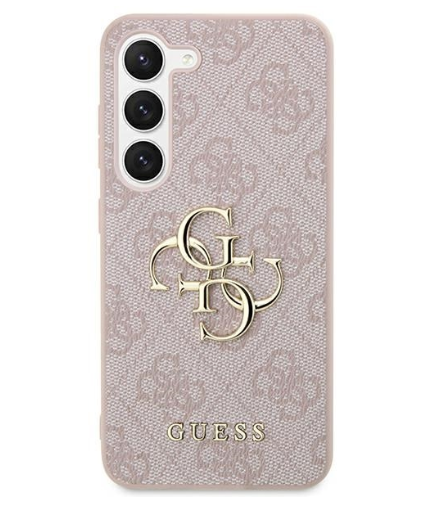 Guess Ümbris Big Metal Logo GUHCS24S4GMGGR Samsung Galaxy S24 Ultra (roosa)