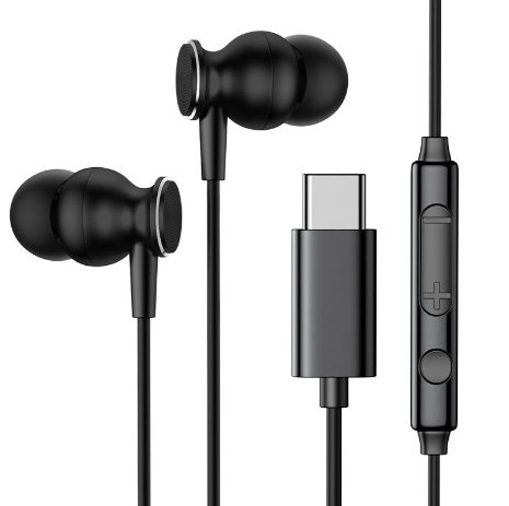 Kõrvaklapid Joyroom JR-EC04 Type-C (must)