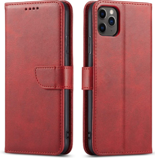 Ümbris kaanega Wallet Case Samsung A057 A05s (punane)