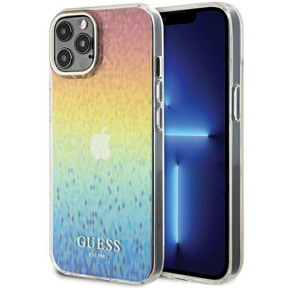 Guess Ümbris IML Faceted Mirror / disco GUHCP12MHDECMI iPhone 13 PRO
