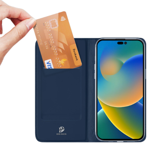 Ümbris kaanega Dux Ducis "Skin Pro" Xiaomi Redmi Note 13 Pro 5G / Poco X6 5G (sinine)