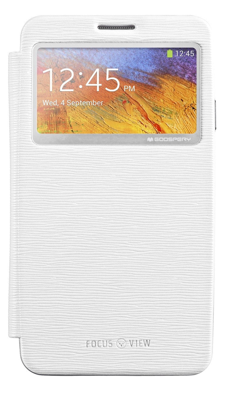 Ümbris kaanega Mercury Focus View LG G2 (valge)