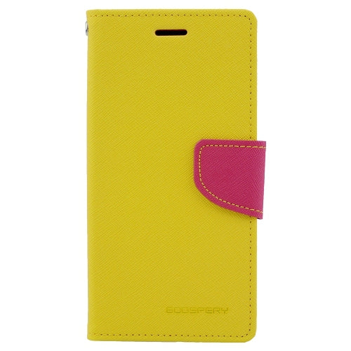 Ümbris kaanega Mercury Samsung G355/ Galaxy Core 2 (kollane/roosa)