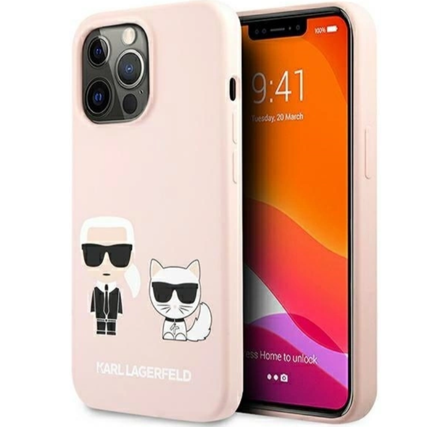 Ümbris Karl Lagerfeld Magsafe KLHMP13XSSKCI iPhone 13 Pro Max (roosa)