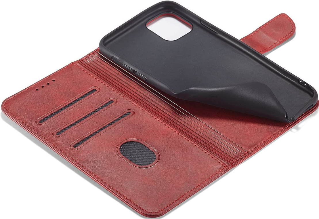 Ümbris kaanega Wallet Case Xiaomi Poco X6 Pro 5G (punane)