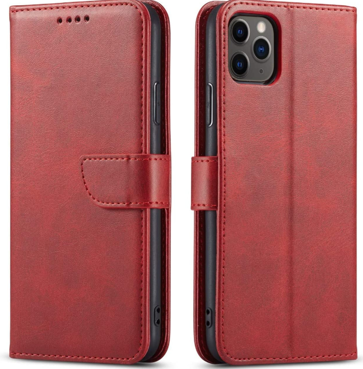 Ümbris kaanega Wallet Case Xiaomi Redmi Note 13 Pro Plus 5G (punane)