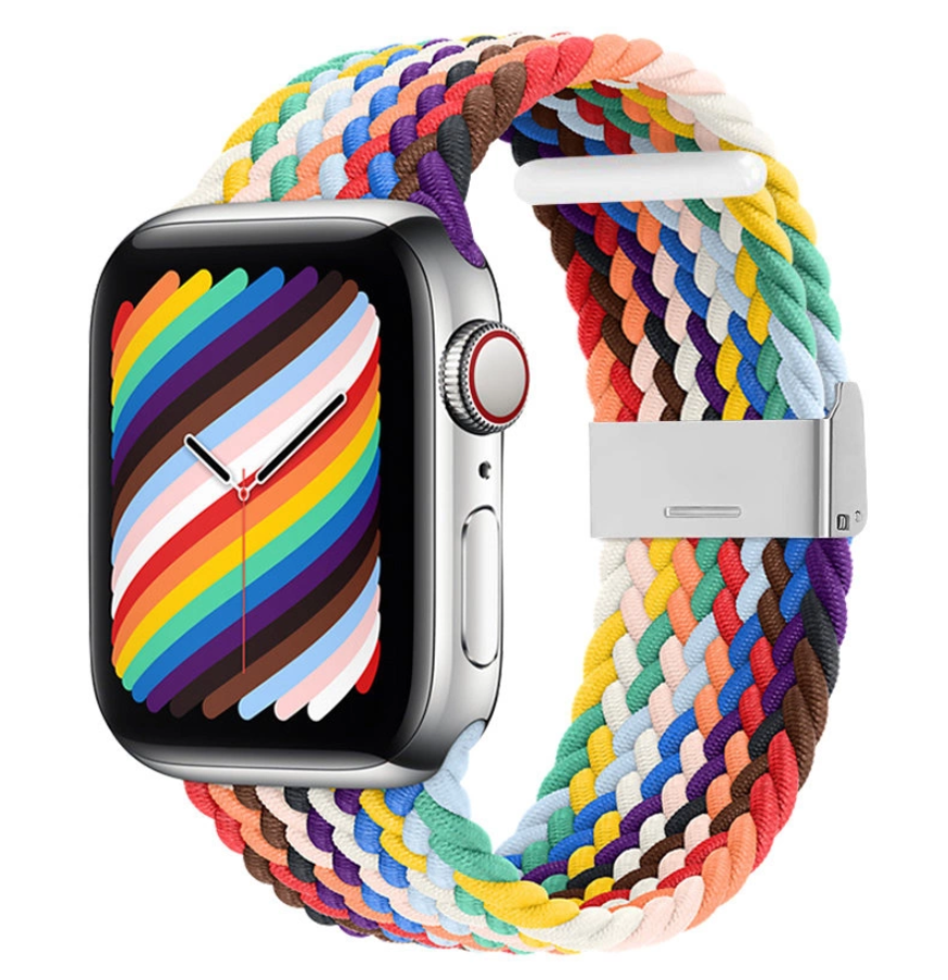Kellarihm Fabric Band Apple Watch 42 / 44 / 45 / 49 mm (mitmevärviline)