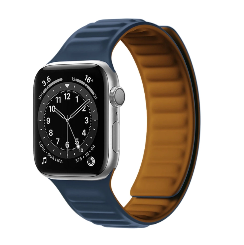 Kellarihm Magnetic Strap Apple Watch 45 mm (sinine)