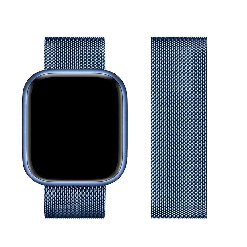 Kellarihm Forcell F-Design FA03 Apple Watch 42 / 44 / 45 / 49mm (tumesinine)