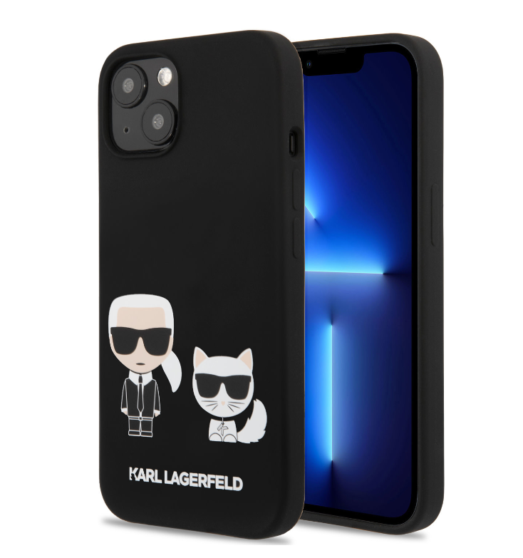 Karl Lagerfeld 3D Ümbris KLHCP13SSSKCK iPhone 13 Mini (must)