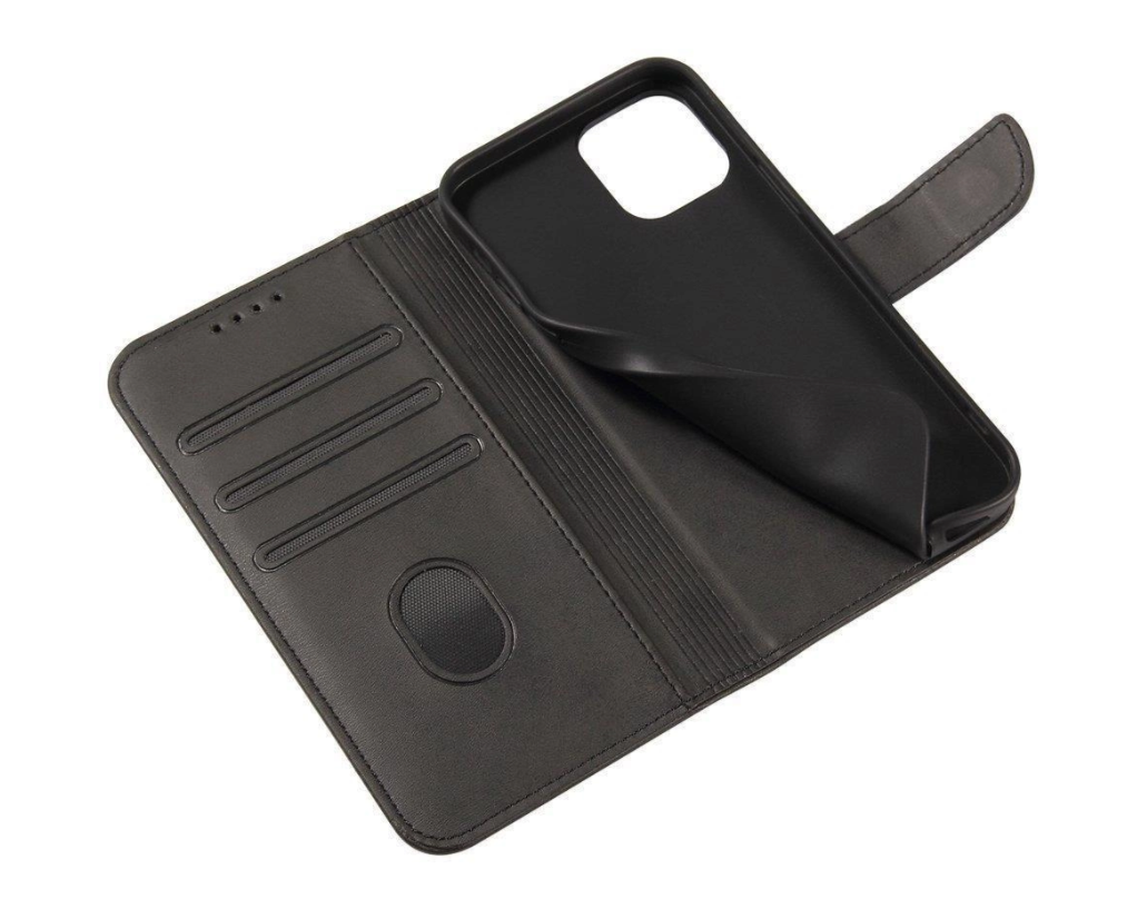 Ümbris kaanega Magnet Case Samsung Galaxy S22 Ultra (must)
