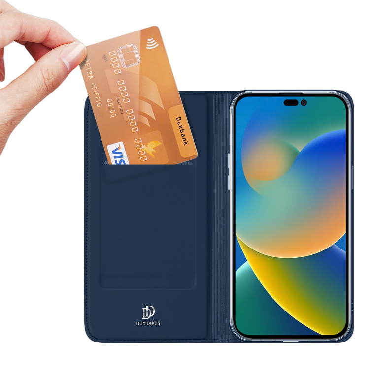 Ümbris kaanega Dux Ducis Skin Pro Xiaomi Redmi Note 13 4G (tumesinine)