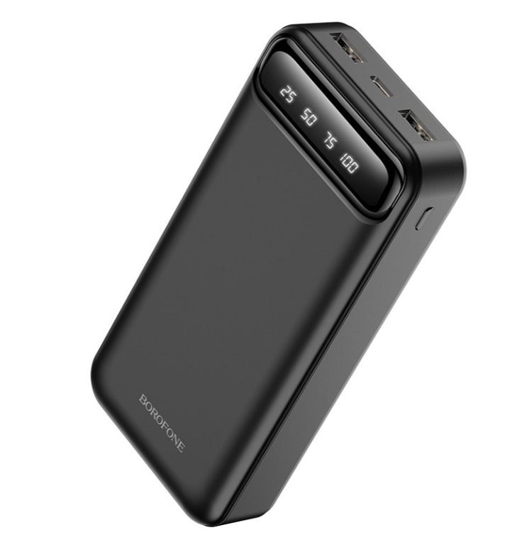 Akupank Borofone BJ14A Type-C microUSB 2*USB (2A) 20000mAh (must)