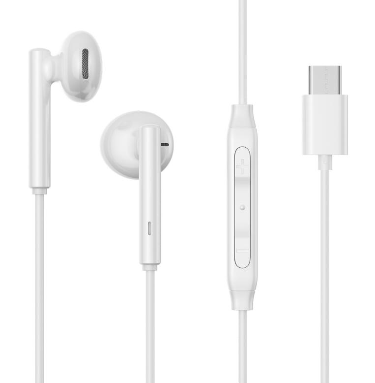 Kõrvaklapid Joyroom JR-EC05 Type-C (valge)
