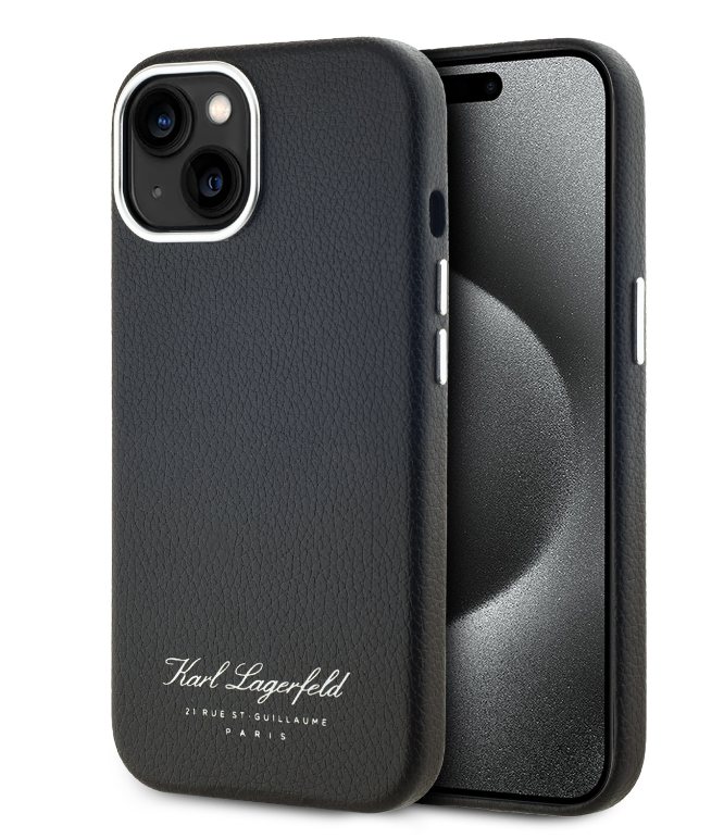 Karl Lagerfeld Ümbris KLHMP14SPKHPORPK MagSafe iPhone 14 / 13 (must)