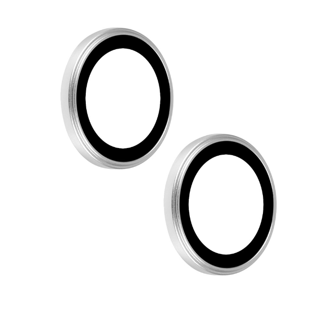 Kaitseklaas UNIQ tagakaamerale iPhone 14 (hõbe)