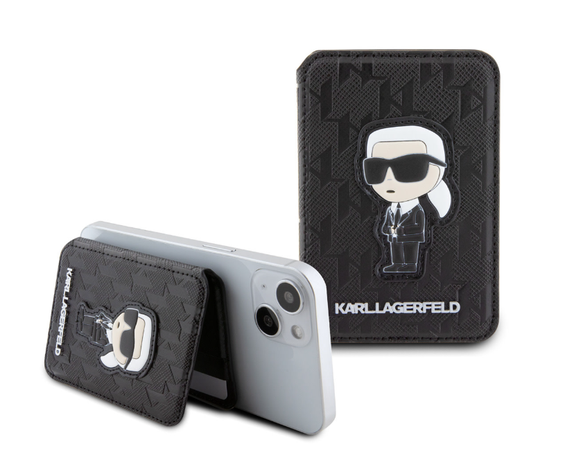 Kaarditasku Karl Lagerfeld KLWMSPSAKHPKK MagSafe (must)
