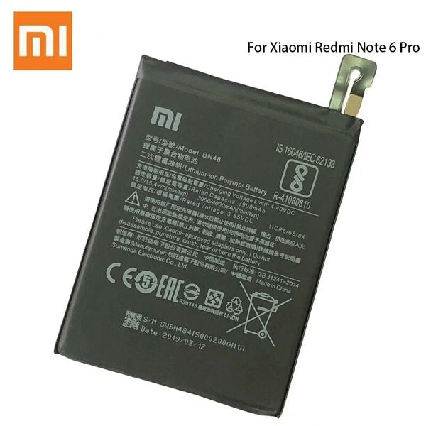 Aku Xiaomi Redmi Note 6 Pro BN48 (originaal)