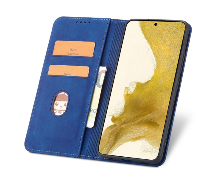 Ümbris kaanega Fancy Case Samsung Galaxy S23 (sinine)