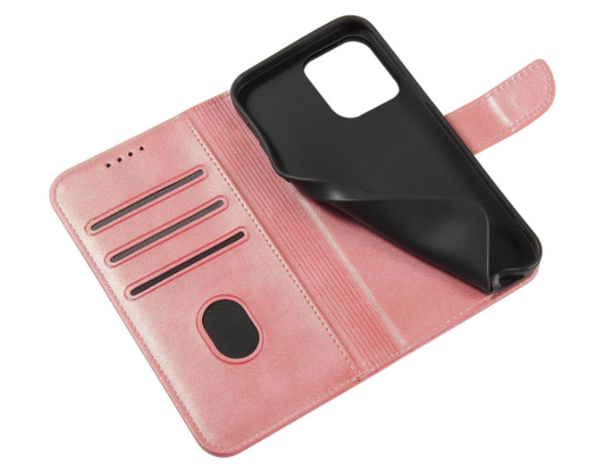 Ümbris kaanega Wallet Case iPhone 15 (roosa)