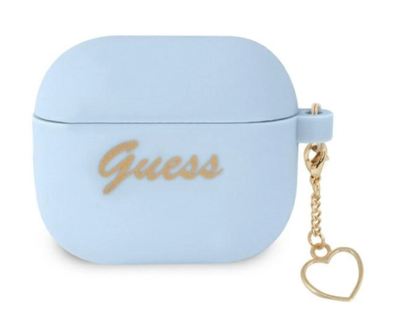 Silikoonümbris Guess GUA3LSCHSB AirPods Pro 3 (helesinine)