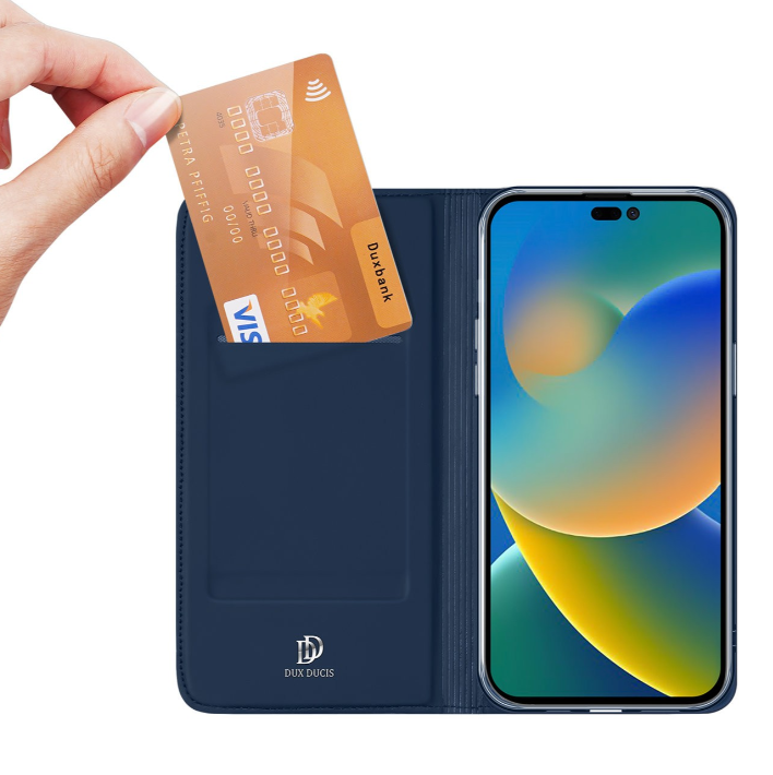 Ümbris kaanega Dux Ducis Skin Pro Xiaomi Poco X4 Pro 5G (tumesinine)
