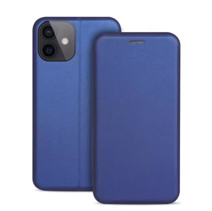 Ümbris kaanega Book Elegance Xiaomi Redmi 12 / Redmi Note 12R / Poco M6 Pro 5G (tumesinine)