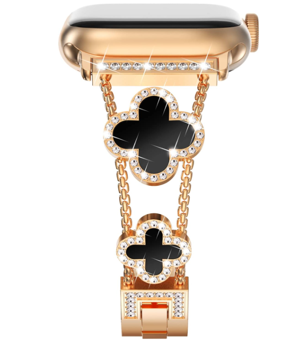 Kellarihm Starlight Apple Watch 38/ 40/ 41mm (kuldne/must)