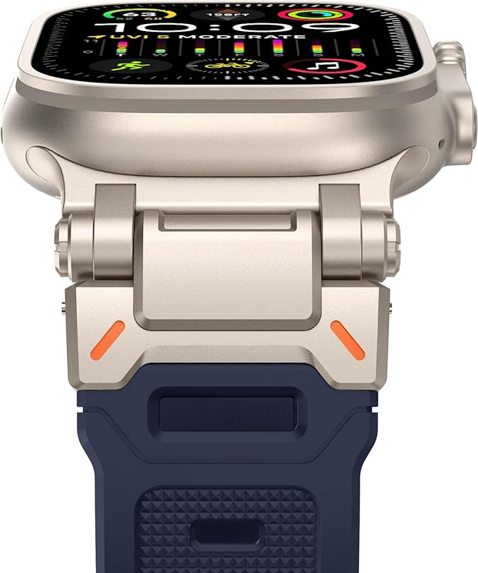 Kellarihm Yolo Silicone Apple Watch 42 / 44 / 45 / 49mm (sinine)