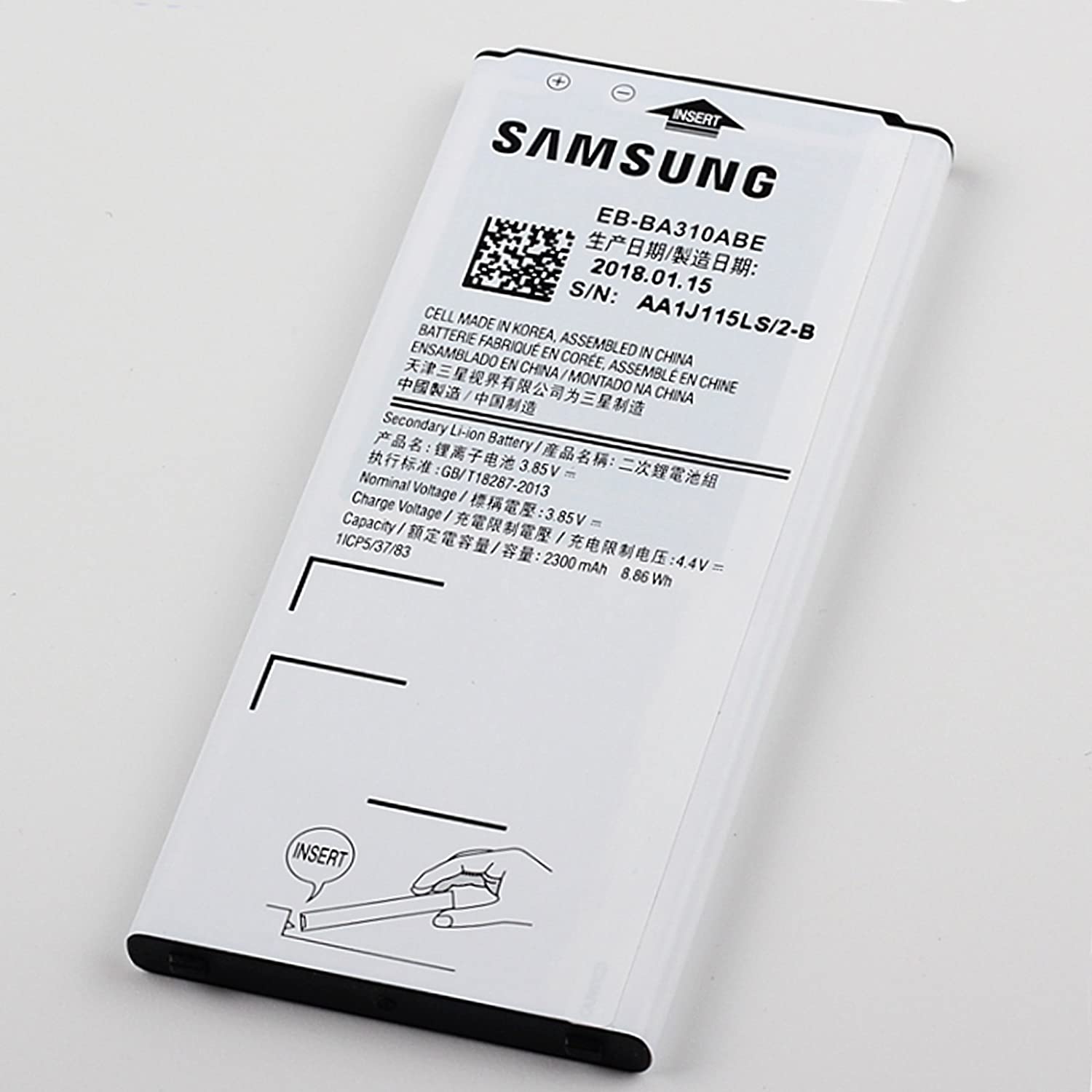 Aku Samsung A310/ Galaxy A3 2016 Originaal EB-BA310ABE (service pack)