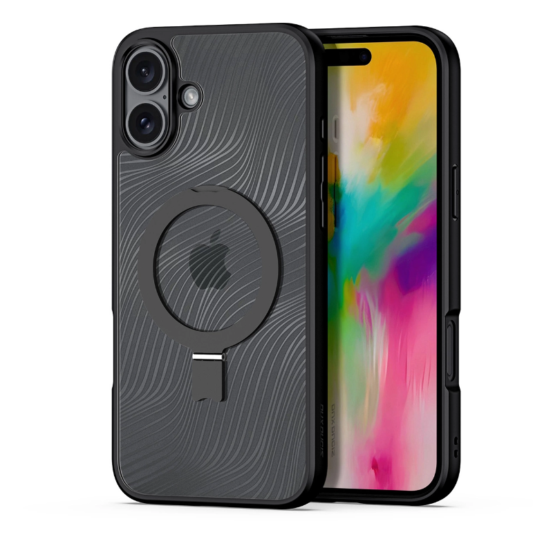 Ümbris Dux Ducis Aimo MagSafe Ring Stand Apple iPhone 16 (must)