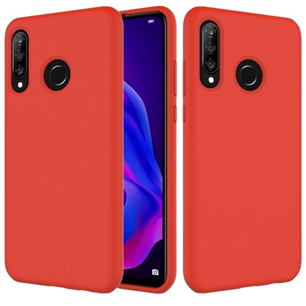 Jelly Soft Ümbris Huawei P30 Lite (punane)