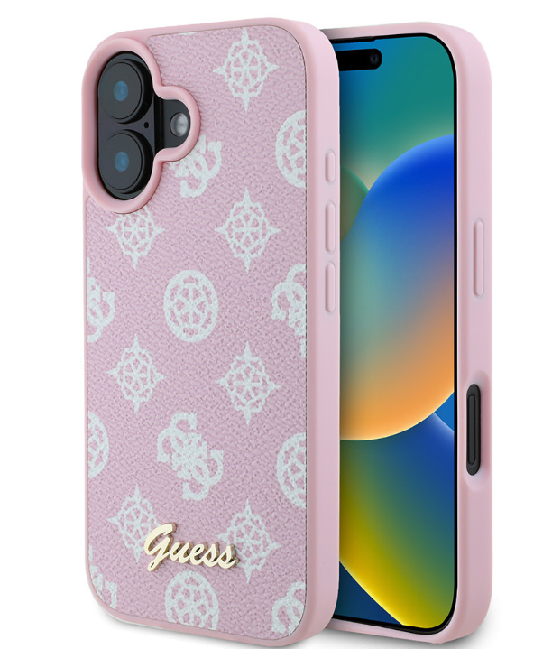 Guess MagSafe Ümbris GUHMP16SPGPYSP iPhone 16 (roosa)