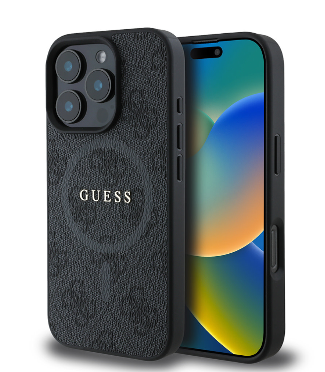 Guess MagSafe Ümbris GUHMP16LG4GFRK iPhone 16 Pro (must)