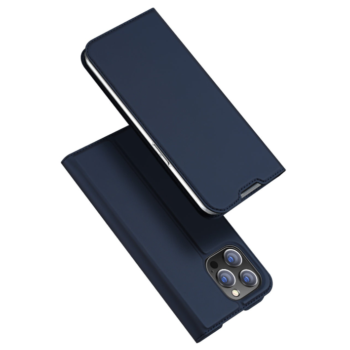 Ümbris kaanega Dux Ducis Skin Pro iPhone 16 Pro (tumesinine)
