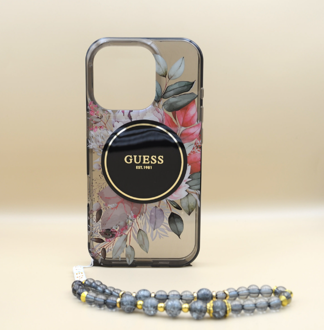 Guess ümbris GUHMP16LHFWBRCESK iPhone 16 Pro (must)