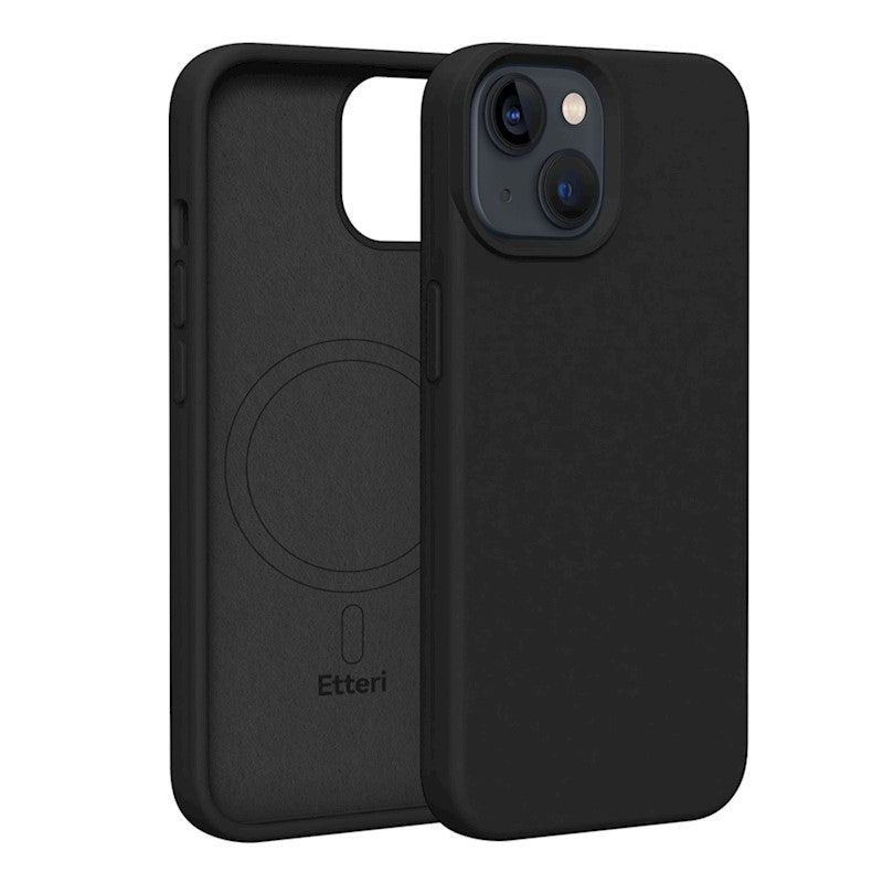 Ümbris Etteri silicone MagSafe iPhone 13 (must)