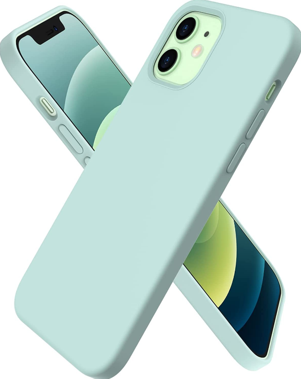 Silikoon Liquid Silicone 1.5mm Apple iPhone 13 (piparmünt)