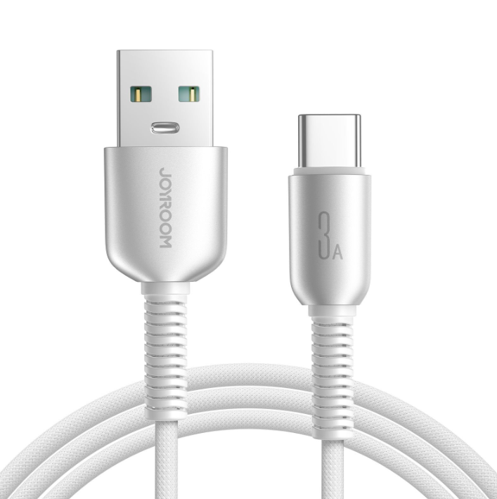 Juhe Joyroom S-A51 USB to Type-C 3A 1.2m (helehall)