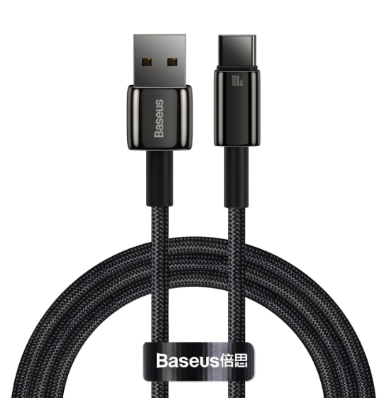 Juhe Baseus CAWJ000001 Tungsten USB to USB-C 100W 1m (must)