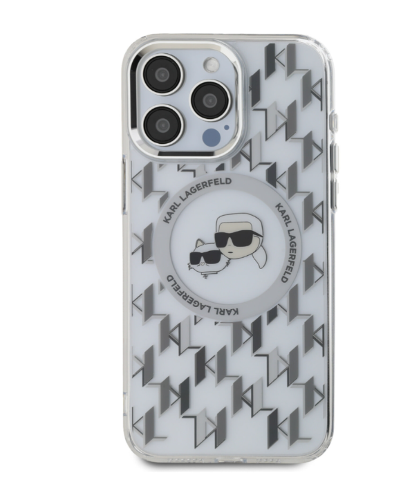 Karl Lagerfeld ümbris Magsafe KLHMP16XHMCKMHT iPhone 16 Pro Max (läbipaistev)