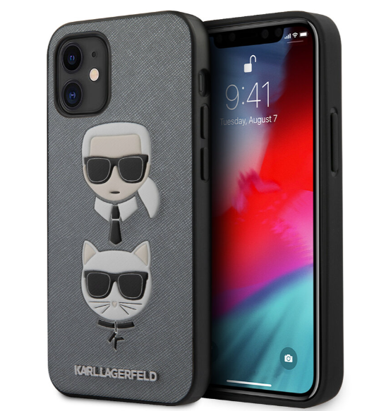 Karl Lagerfeld Ümbris KLHCP12SSAKICKCSL iPhone 12 Mini (hõbe)