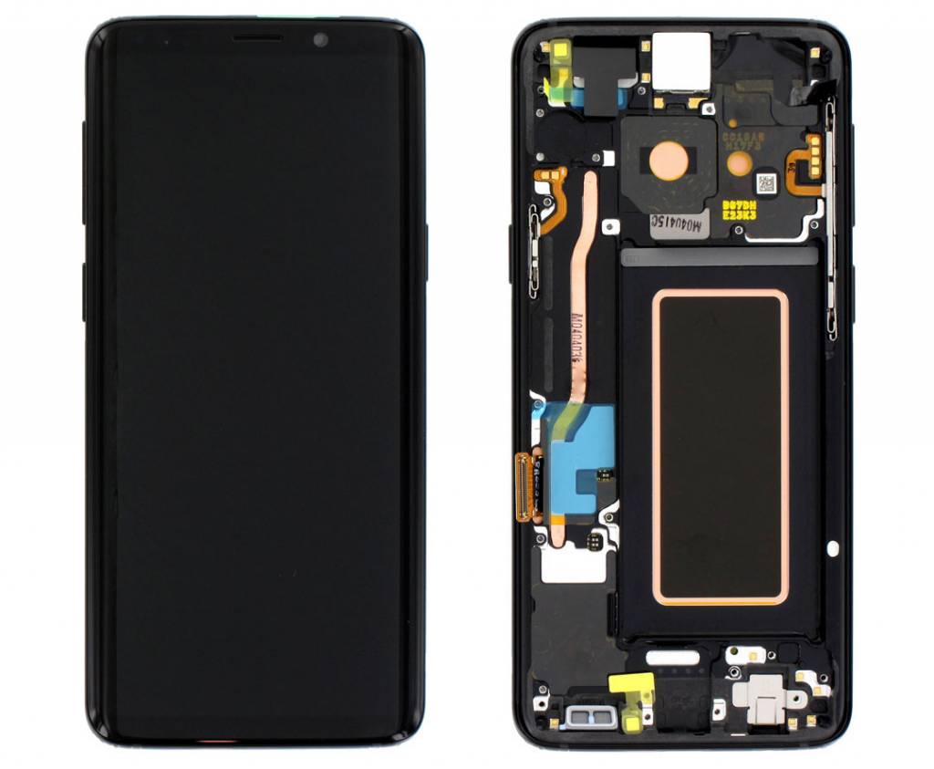 Varuosa LCD ekraan Samsung S9/ G960F originaal kasutatud Grade A (Midnight Black)