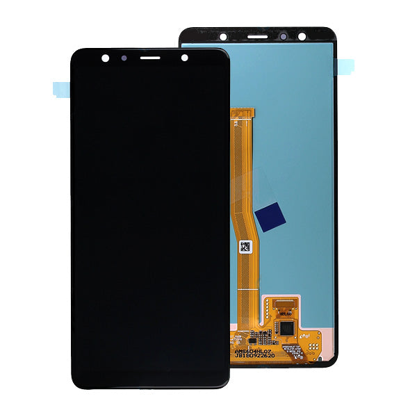LCD ekraan Samsung A7 2018/ A750 originaal (must)